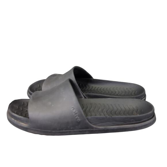 Native Spencer LX Slide Sandals Slip-on Black Summer Casual Men's Size 11 - Picture 2 of 8